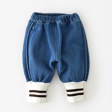 JOY MULTI 幼兒雙線縮口鬆緊慢跑褲