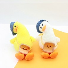 아이끌레 갸우뚱 오리인형 키링 2종 세트