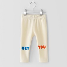 BEBENIZ 孩童款文字印花內搭褲