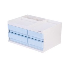 deLi 兩色調多4個空間D0813-BL, 淡藍色, 1個