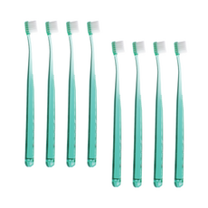 BonNee pet 107 軟優質寵物牙刷 sss 7p + 隨機 1p, 綠色, 1套
