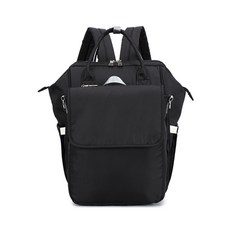 2合1可拆式尿布包, 黑色