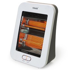韓國 HAAN 優質2段式石英管電暖器, IA-SH100, 白色 + 灰色