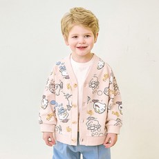 mollimelli 兒童款迪士尼美女與野獸Be Happy開襟衫