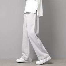 언헤브 캐주얼 와이드 롱 트레이닝 팬츠