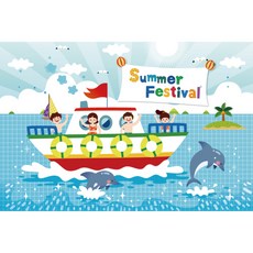 兒童玩具橫幅, K-009 夏 233