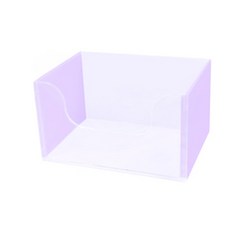 倉鼠浴盆兩用方形壓克力廁所, 紫色, 1個