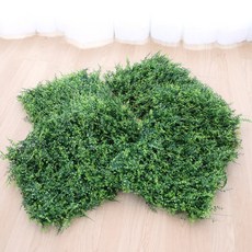 Joart 植物牆牆面裝飾香草系列人造草皮 60 x 40 公分, 4個