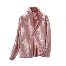 AOULS 女款基本簡約戶外刷毛搖粒絨 1008