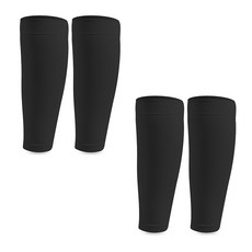 EVER HOUSE 小腿彈性壓力襪, 黑色, 2組