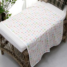 순면 이중거즈 여름 유아블랭킷, 스무디베이비 핑크