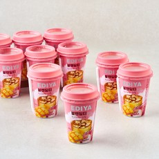 이디야 블렌딩티 피치망고 제로, 10개, 250ml