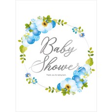 LivingDA 淋浴橫幅 V02, 藍色