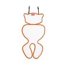 fisher-price 費雪 網狀嬰兒車座椅墊, 橘色, 1個