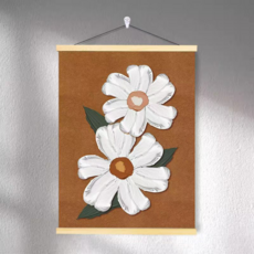 SoulRich 清爽木質掛軸海報 T