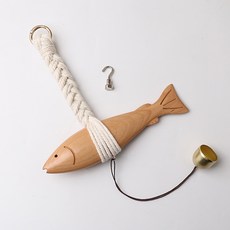 Atihome 高品質磁鐵掛鉤 + 避邪明太魚套組, 米色