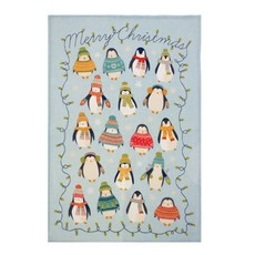 五體舒暢Woolstweavers英國茶巾, 企鵝, 1個