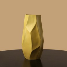 寧靜藝術花瓶, 黃色