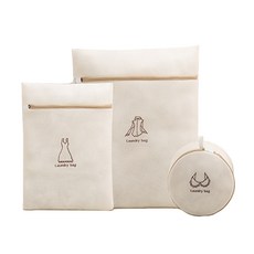 에이홉 골드 베이지 세탁망 3종 세트, 1세트