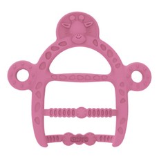 앙쥬 15 팔찌 치발기 기린, 1개, 핑크