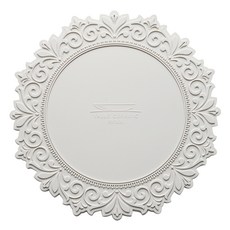 value ceramic Amelia 盤狀矽膠餐墊, 灰色, 35cm