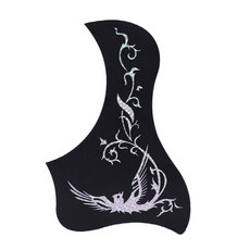 Birdstem 吉他護板 1 銀色 鳥3, 1個