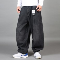 INDIO NINE 男款 Baren 單褶超氣球寬版牛仔褲