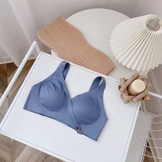 無痕斜肩帶扣裝飾孕婦內衣