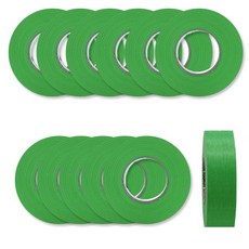 O-ON 綠色遮蔽膠帶 25mm, 12個