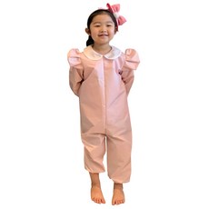 노르디코 킨더 전신 미술 가운, 핑크
