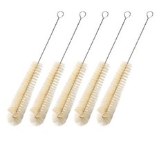 Potegar迷你茶杯吸管清潔刷, 棕色, 5個