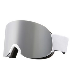 NAYA STYLE 防風滑雪鏡, DJYJ-01-3 白色(框)+銀色(鏡)