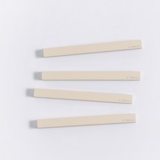 JTABLE 甜美長款金屬筷匙架, 米色, 4個