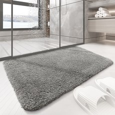 오라플 빨아쓰는 푹신 발매트, 그레이