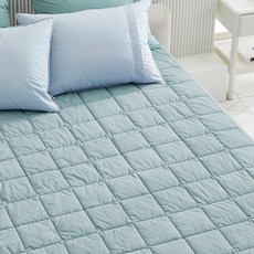 로라애슐리 에디슨 60수 워싱면 누비 패드, 그린