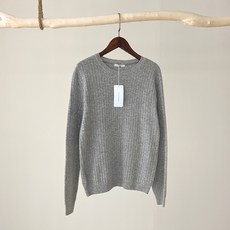 어반프랑 여성용 코버 캐시미어 파인울 골지 니트