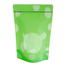 구디백포장 스탠드 지퍼백 중, 20개, 그린