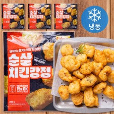 비비큐 순살 치킨강정 (냉동), 200g, 4개