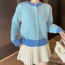 어썸풀 여성용 머즐러 니트 가디건 A24WC092701