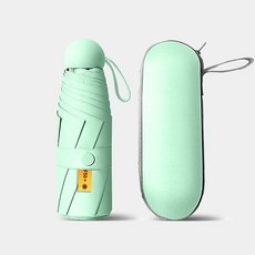 5단 미니 경량 암막 양우산 + 케이스 세트