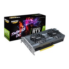 INNO3D 지포스 RTX 3060 Ti TWIN X2 OC LHR 8GB 그래픽카드 (아이노비아)