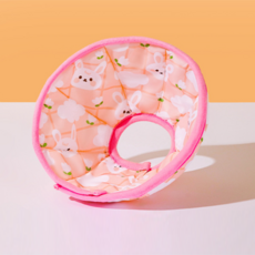 PURPLEPET 寵物超輕量頸圈 23g, 1個, 粉紅色