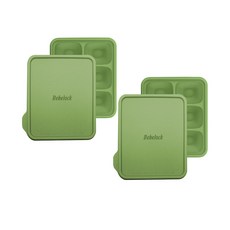 Beverac Fonaire 鉑金矽膠立方體 6 球 2p, 橄欖綠, 2盒