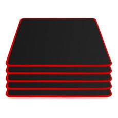 INDENA 高級電競滑鼠墊 IND-270x220, 黑色, 5個