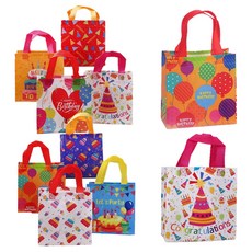 ABM 無紡布生日購物袋, 隨機出貨, 10個