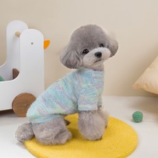 Wavy Days 寵物 Lumi 彩虹針織衫, 1個, 綠色