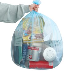 Nature Living 回收垃圾分類複合塑膠袋 藍色, 100個, 80L