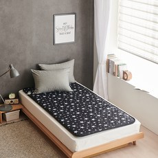 한일의료기매트 전자파안심 EMF 탄소열선 전기매트 스타블랙 HI-402, 슈퍼싱글(100 x 200 cm)