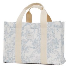 Emong 法式印花尿布包 - 藍色