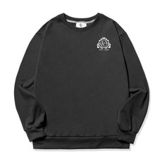 DIELCRI 男性大尺碼經典logo大學T